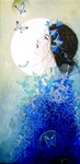 ''C&eacute;leste''  ,  50x100cm - 2024 - 600�
