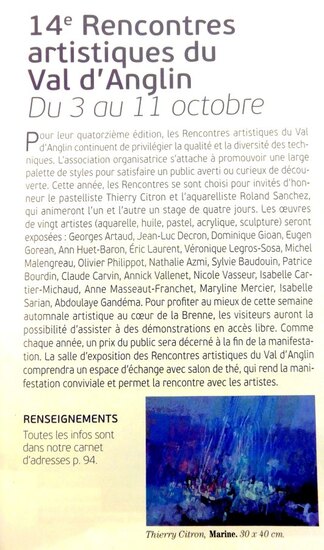 Pratique des Arts juillet 2015