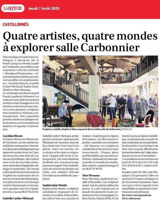 Salle de Carbonnier Castillonnes 2025