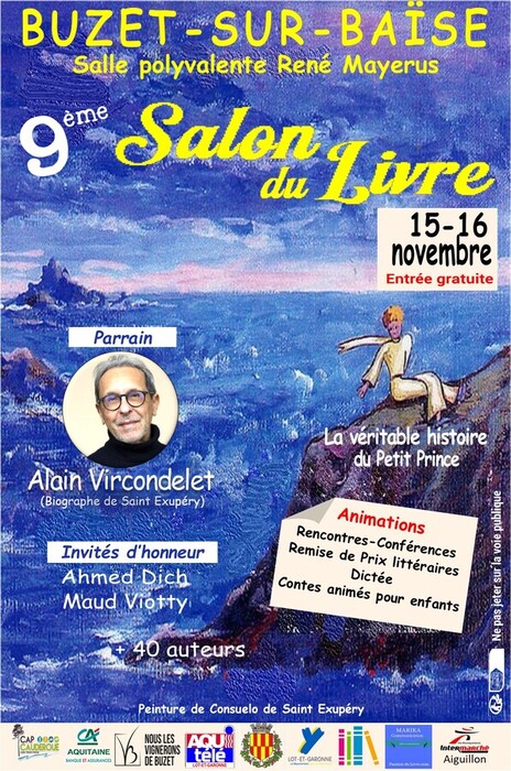 9ème Salon du LIVRE de BUZET sur BAÏSE 2025