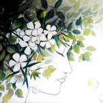 Printemps II,  50x50cm  -  2023  -  320�