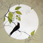 Au temps des cerises, 50x50cm - 2021 - VENDU