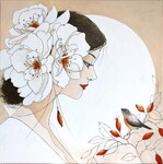 Rosy , 50x50cm - 2024 - VENDU