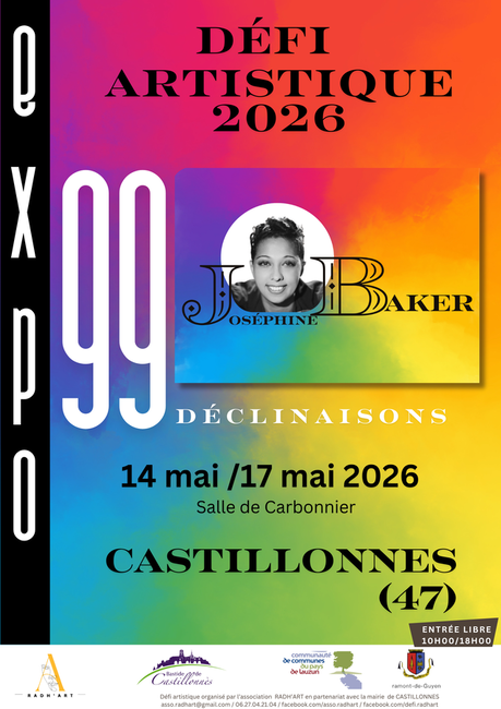 D&eacute;fis Artistique ''99 d&eacute;clinaisons'' CASTILLONNES 2026