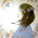 La rencontre, 50x50cm  -  2024  -  VENDU