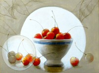 Cerises,  30x40cm - 2021 - VENDU