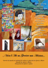 GALERIE "Le Grenier Aux Artistes" Roquecor(Tarn et Garonne)