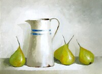 Petites poires,  27x40cm - 2022 - VENDU