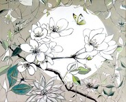 Sous-bois,  80x100cm  -  2023  -  850�